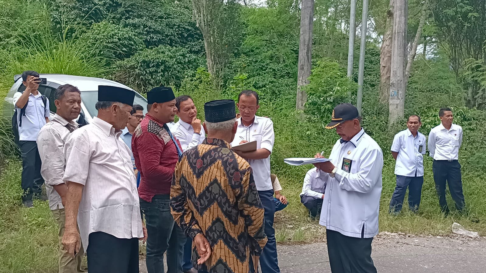 Sidang Lapangan/Descente Terhadap Objek Warisan di Aceh Tengah Berjalan Dengan Baik dan Tertib