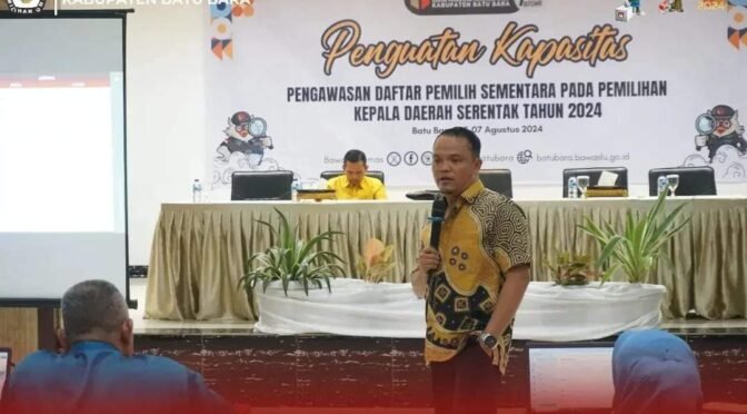 KPU Batu Bara Perkuat Pengawasan DPS dalam Pilkada Serentak 2024