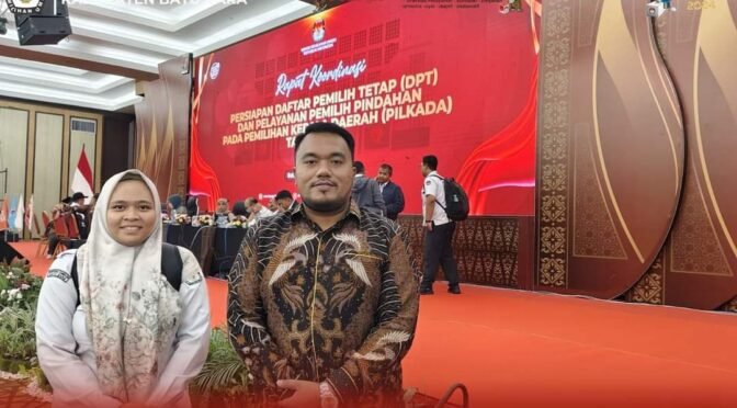 KPU Batu Bara Aktif Ikuti Rapat Koordinasi Persiapan DPT dan Pelayanan Pemilih Pindahan untuk Pilkada Serentak 2024