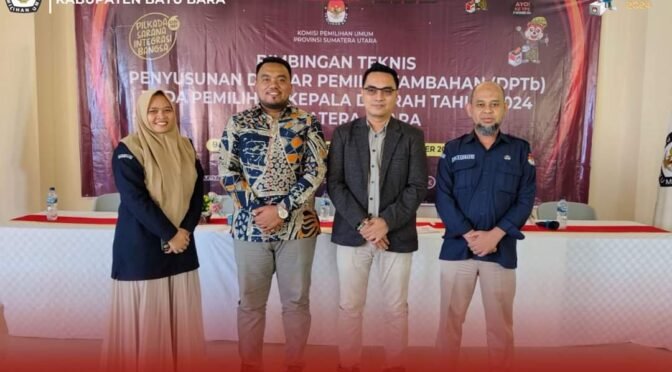 KPU Batu Bara Matangkan Persiapan DPTb untuk Sukseskan Pilkada 2024