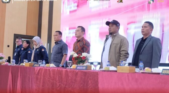 KPU Batu Bara Gelar Bimtek PKPU No. 17 dan 18 untuk Pilkada Serentak 2024