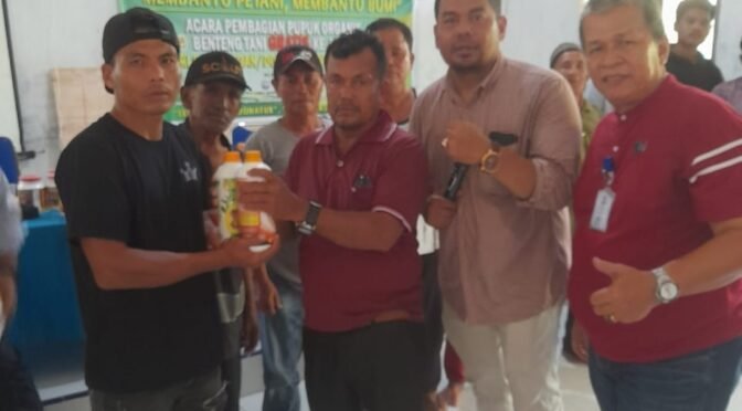 APDESI Batu Bara dan Yayasan Tata Peduli Tani Nusantara Adakan Penyuluhan dan Bagikan Pupuk Gratis untuk Petani