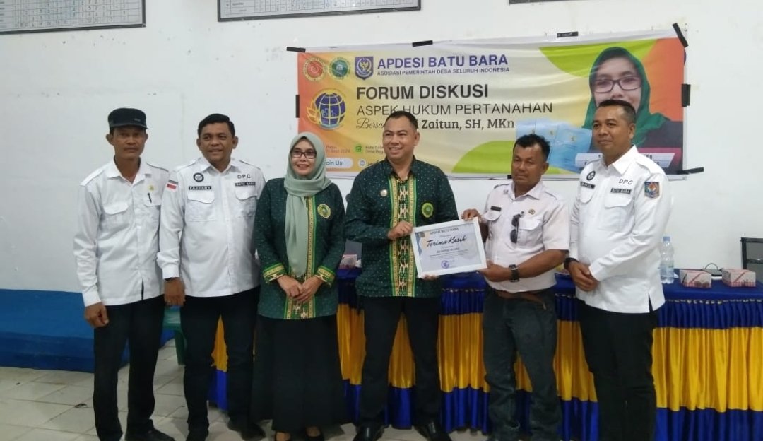 Forum Diskusi Hukum Pertanahan: Apdesi Batu Bara Gandeng INI dan IPPAT