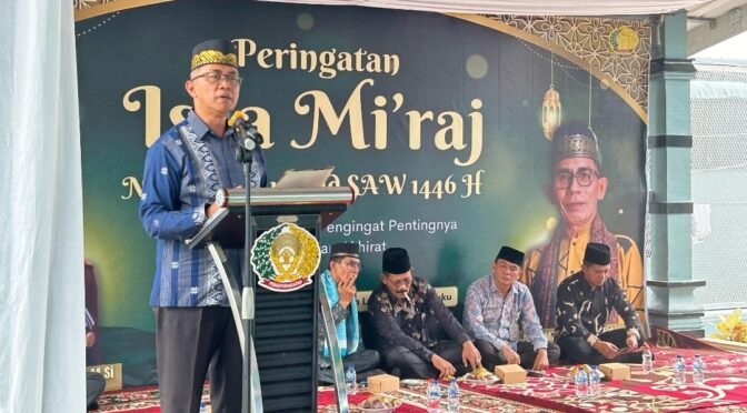 Lapas Kelas IIA Labuhan Ruku Peringati Isra Mi’raj Nabi Muhammad SAW 1446 H
