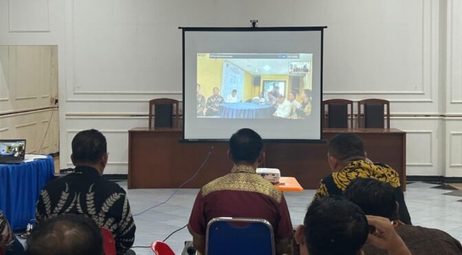 Lapas Labuhan Ruku Hadiri Arahan Virtual Dirjenpas, Siap Laksanakan Instruksi Tegas