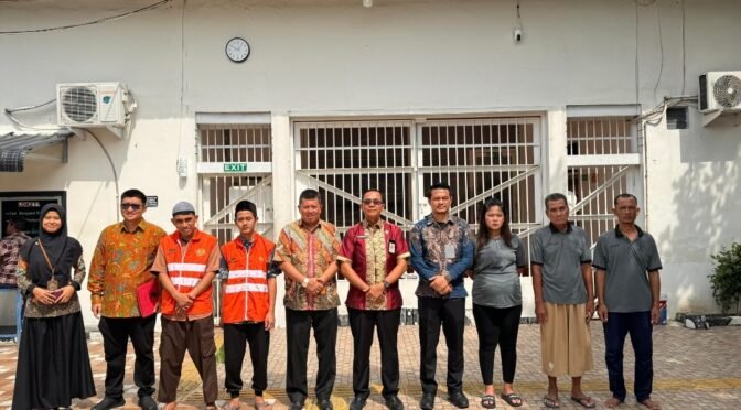 Lapas Labuhan Ruku Terima Kunjungan Pengadilan Negeri Kisaran, Kalapas : Bahas Pembinaan dan Sinergitas