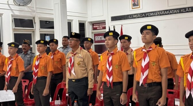 Lapas Labuhan Ruku Ikuti Pembukaan Perkemahan Satya Dharma Bhakti Pemasyarakatan 2025 Secara Virtual.