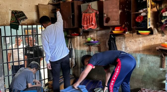 Waspada dan Tertib! Lapas Labuhan Ruku Gelar Razia di Kamar 12 Blok Safir