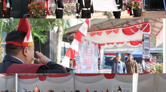 Gelorakan Semangat Kemerdekaan, Lapas Labuhan Ruku Laksanakan Upacara HUT RI ke-80 dengan Khidmat