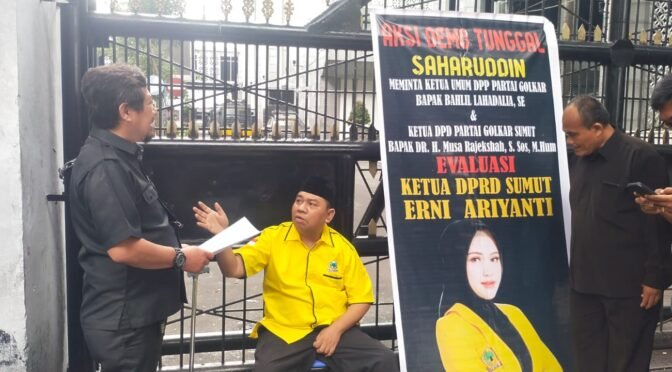 Aksi Tunggal Kader Golkar Sumut Guncang Publik, Soroti Kepemimpinan Erni Ariyanti
