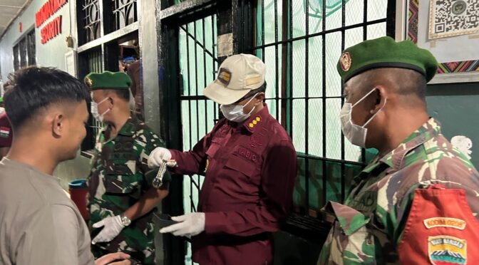 Sinergi Lapas, TNI, dan Polri: Razia Kamar Hunian di Labuhan Ruku Pastikan Lapas Bebas Narkoba