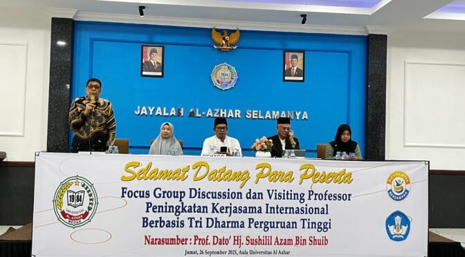 Kolaborasi Akademisi dan Industri, Universitas Al-Azhar Targetkan Kampus Bertaraf Dunia