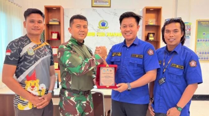 Karang Taruna Batu Bara Bertemu Dandim 0208 Asahan, Bahas Semangat Pemuda dan Program Pro Rakyat