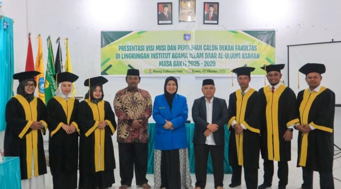 IAIDU Asahan Kukuhkan Tiga Dekan Baru, Semua Disepakati Lewat Aklamasi