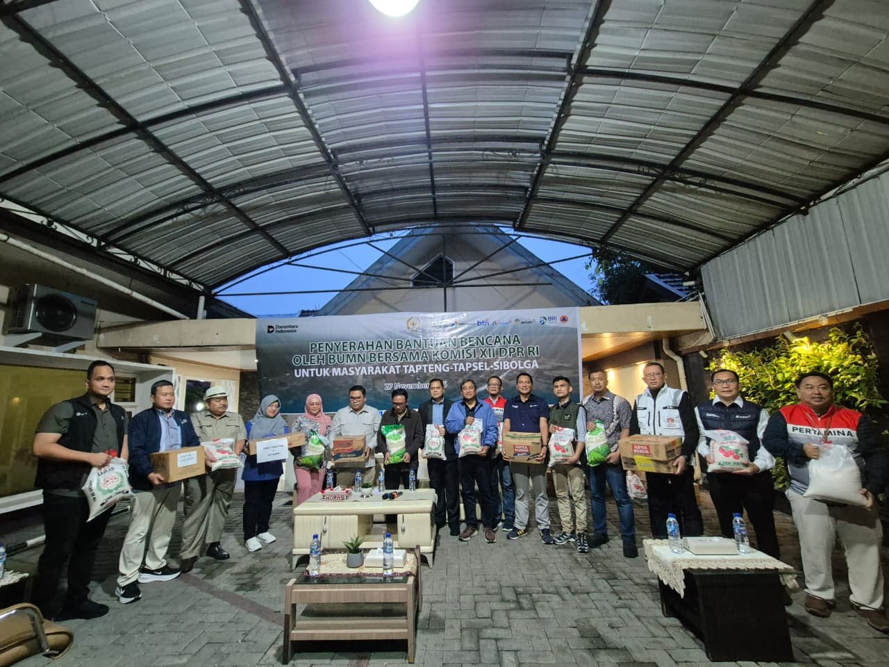 Gerak Cepat! INALUM dan BUMN Bersama Komisi XII DPR RI Bantu Pemulihan Korban Bencana di Sumut