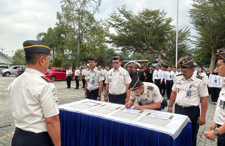 Mantap Menuju WBK! Lapas Labuhan Ruku Deklarasikan Komitmen Bersama dan Pakta Integritas