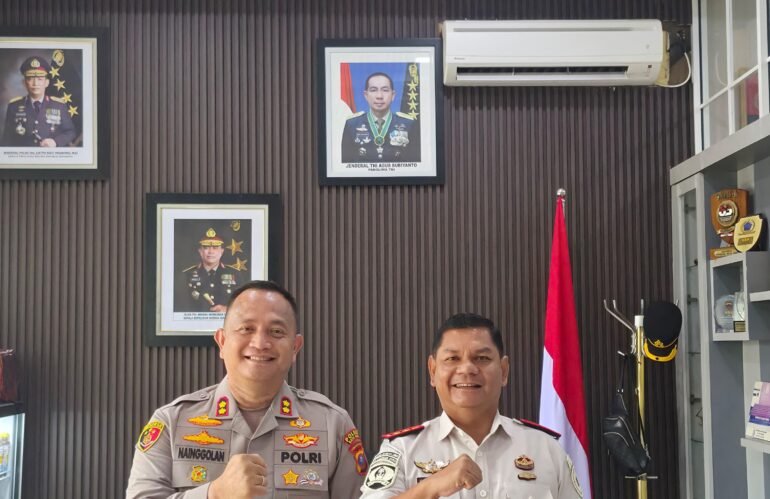 Perkuat Sinergitas Penegak Hukum, Kalapas Labuhan Ruku Silaturahmi ke Polres Batu Bara