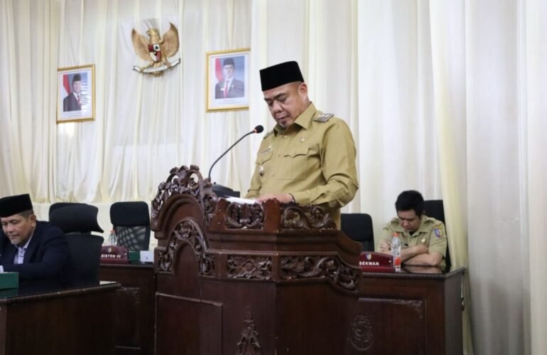 Wakil Bupati Safrizal Sampaikan Nota LKPJ 2025, Bentuk Akuntabilitas Kinerja Pemerintah