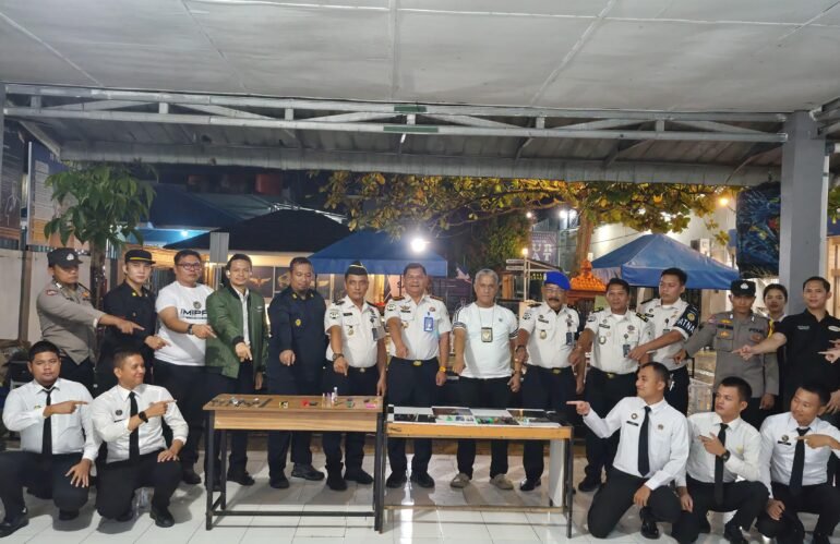 Peringati Hari Bakti Pemasyarakatan ke-62, Lapas Labuhan Ruku dan Polri Gelar Razia Gabungan