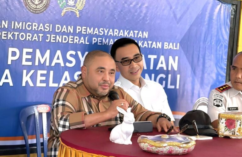 Tinjau Lapas Narkotika Bangli, Aboe Bakar Apresiasi Pengawasan dan Sampaikan Permohonan Maaf