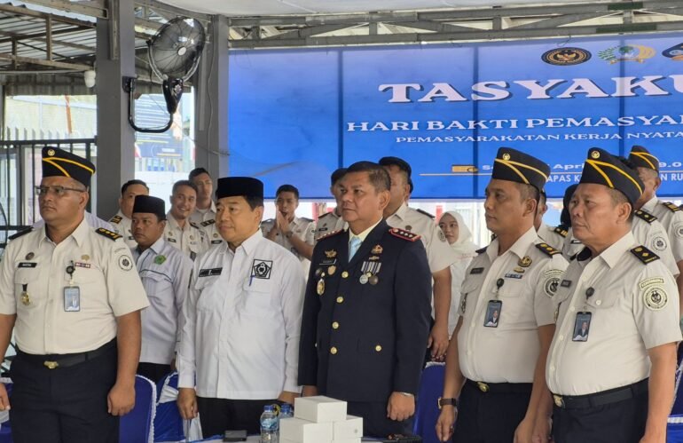 Momentum HBP ke-62, Lapas Labuhan Ruku Tunjukkan Komitmen Pelayanan Prima Lewat Tasyakuran Virtual dan Penghargaan Stakeholder