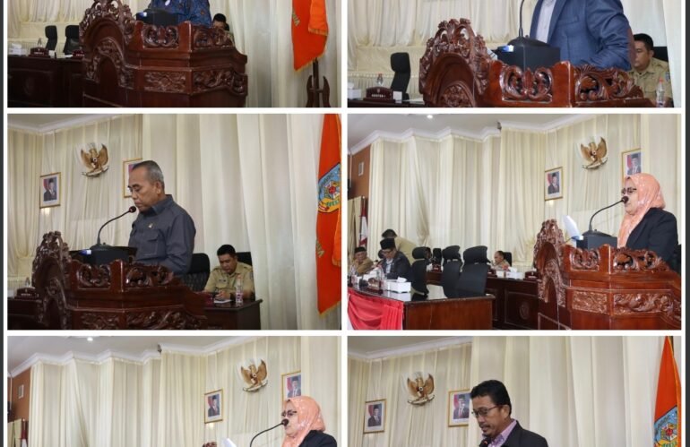 Enam Fraksi DPRD Batu Bara Sampaikan Pandangan Umum KUA-PPAS R-APBD 2027, Soroti PAD hingga Kesejahteraan Masyarakat