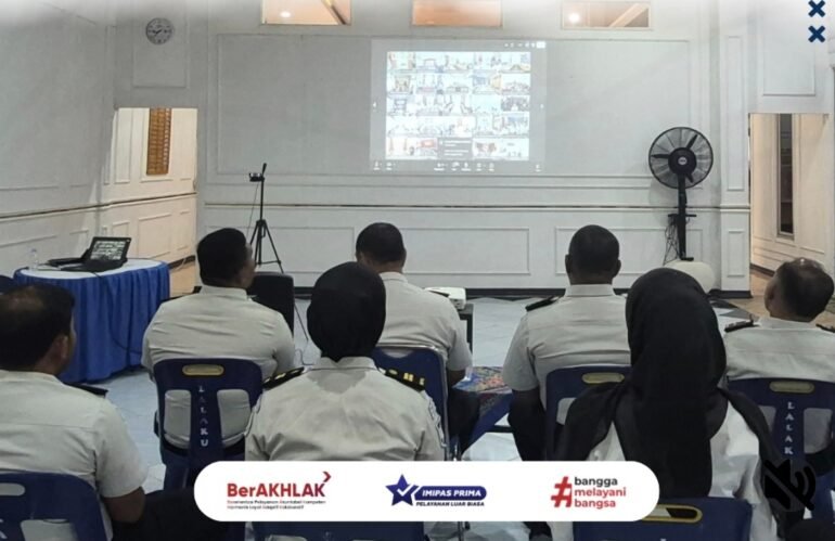 Perkuat Integritas dan Tata Kelola, Lapas Labuhan Ruku Ikuti Arahan Dirjenpas dan Irjen Kemenimipas